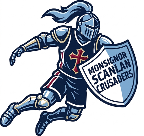 Monsignor Scanlan Crusaders logo